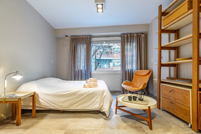 Acogedor y luminoso estudio en Recoleta