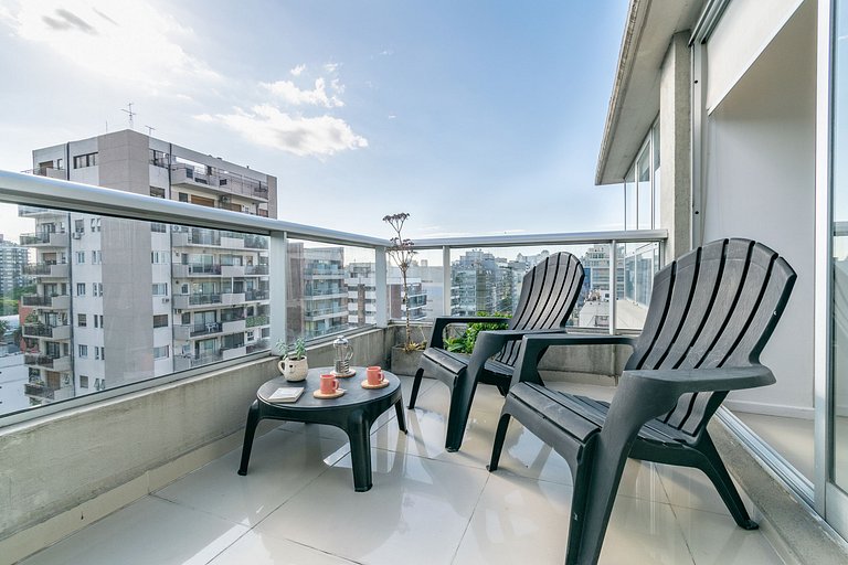Belgrano moderno | 2 amb alto con vista panorámica
