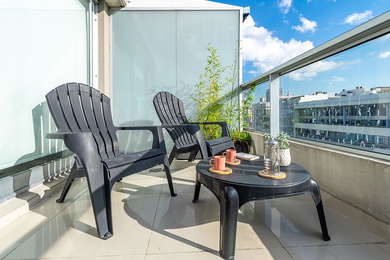 Belgrano moderno | 2 amb alto con vista panorámica