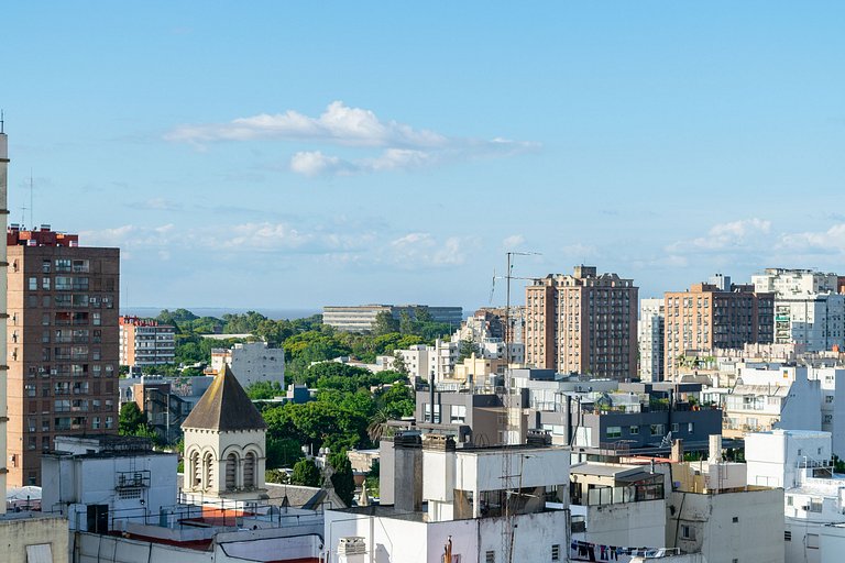 Belgrano moderno | 2 amb alto con vista panorámica