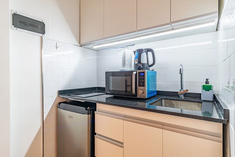 Monoambiente remodelado y tranquilo en Recoleta