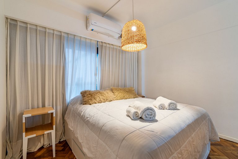Monoambiente remodelado y tranquilo en Recoleta