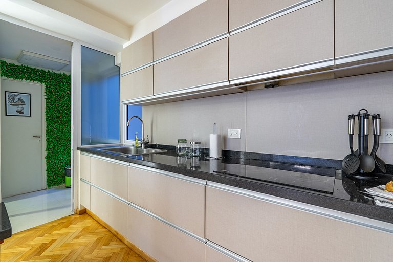 Amplio y moderno en Recoleta | 3 amb + deco bar