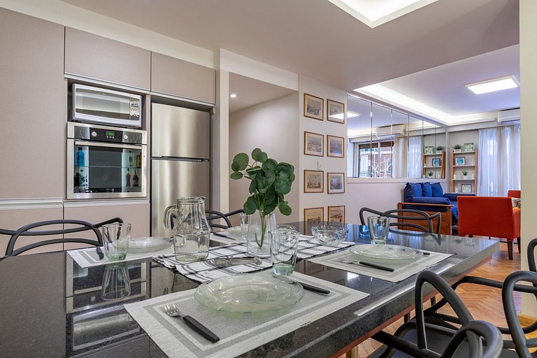 Amplio y moderno en Recoleta | 3 amb + deco bar