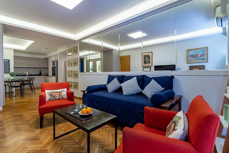 Amplio y moderno en Recoleta | 3 amb + deco bar
