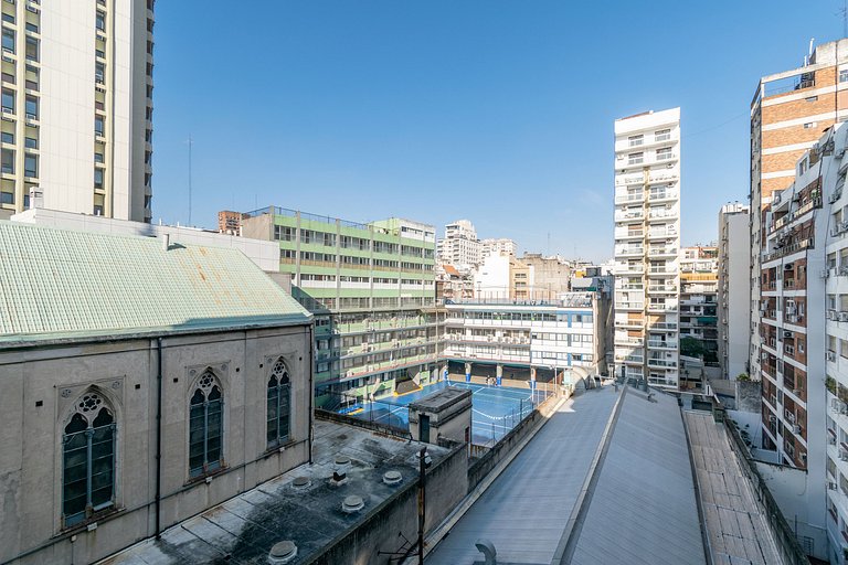 Estudio Biblioteca Nacional | 2 camas en Recoleta