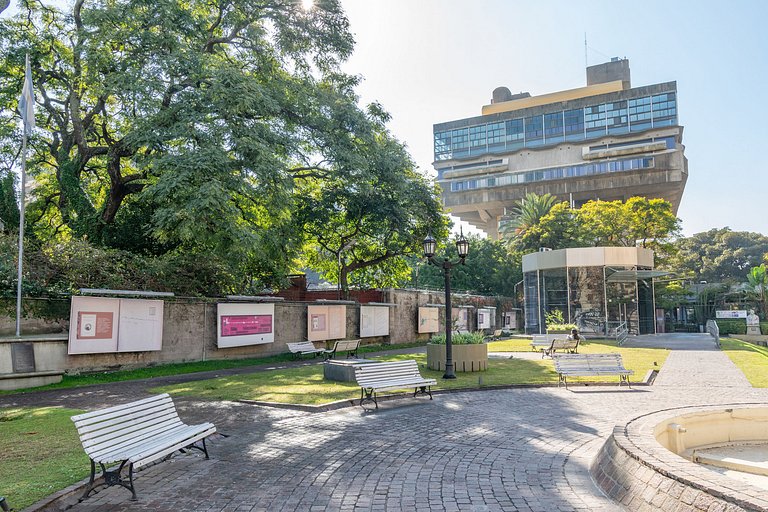 Estudio Biblioteca Nacional | 2 camas en Recoleta