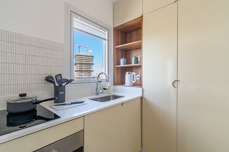 Estudio moderno con vista al Polo | Las Cañitas