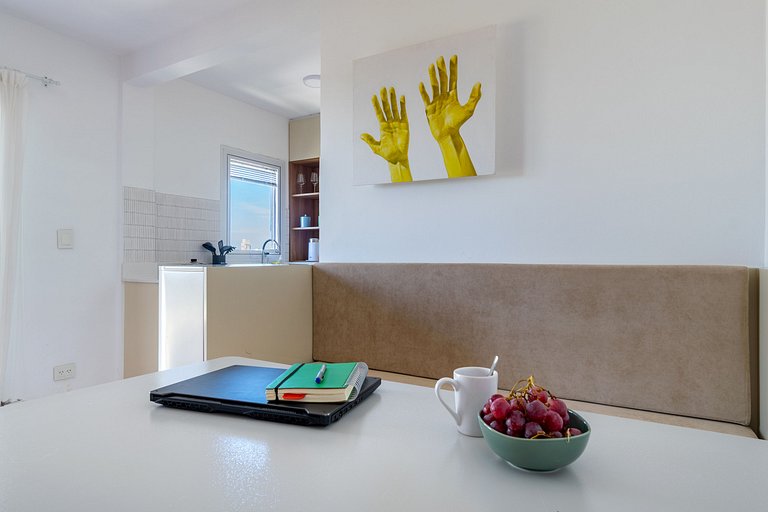 Estudio moderno con vista al Polo | Las Cañitas