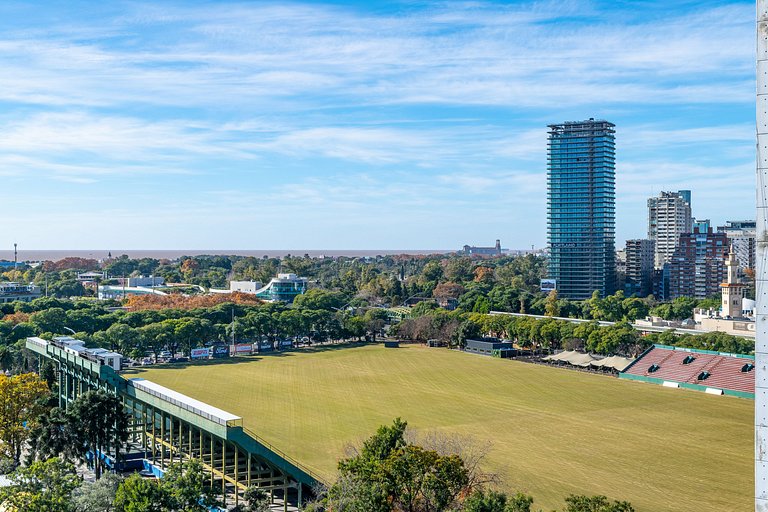 Estudio moderno con vista al Polo | Las Cañitas