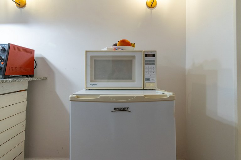 Estudio con dos camas individuales en Recoleta