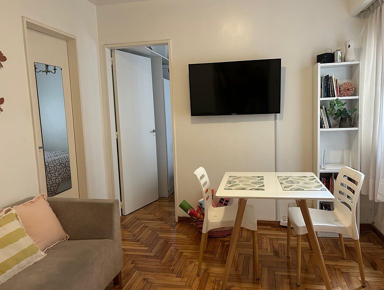Acogedor departamento para 2 | Recoleta Mall