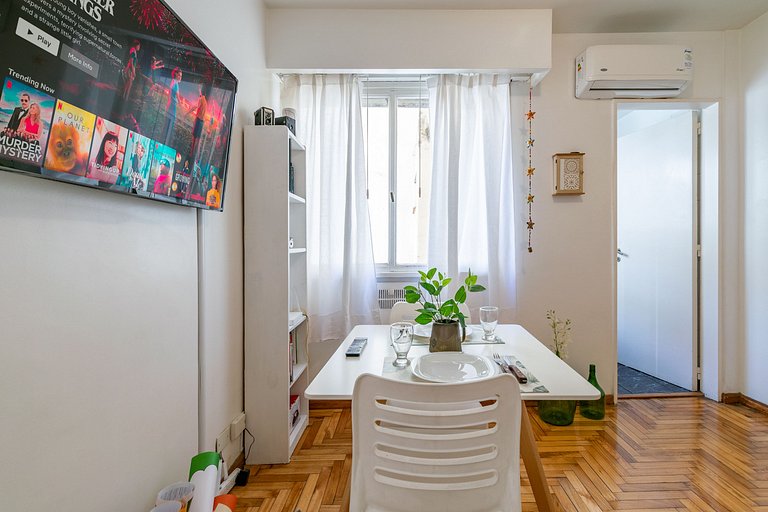 Acogedor departamento para 2 | Recoleta Mall