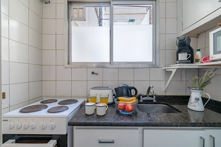 Acogedor departamento para 2 | Recoleta Mall