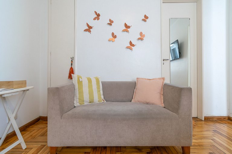Acogedor departamento para 2 | Recoleta Mall