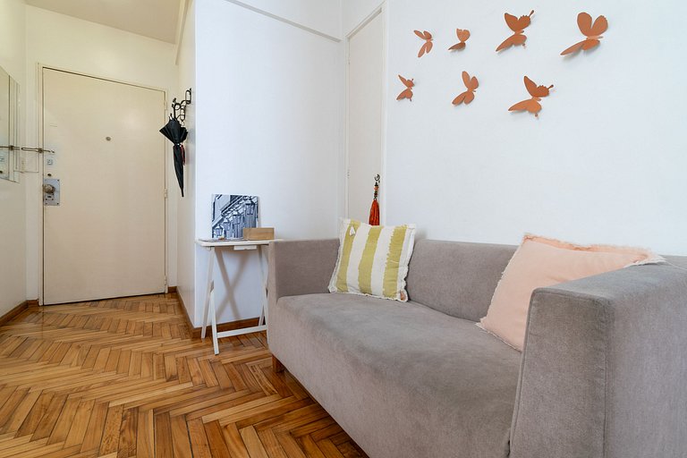 Acogedor departamento para 2 | Recoleta Mall