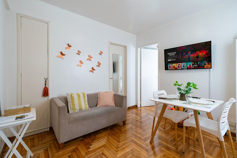 Acogedor departamento para 2 | Recoleta Mall