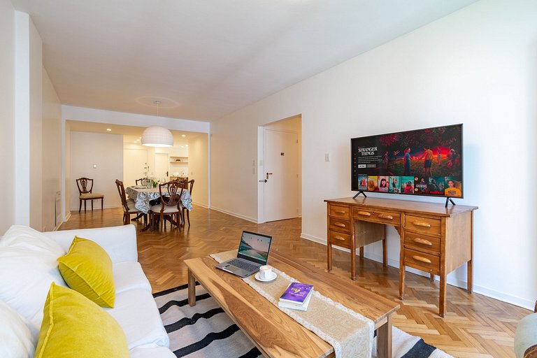 Amplio departamento para 5 | Familias | Recoleta