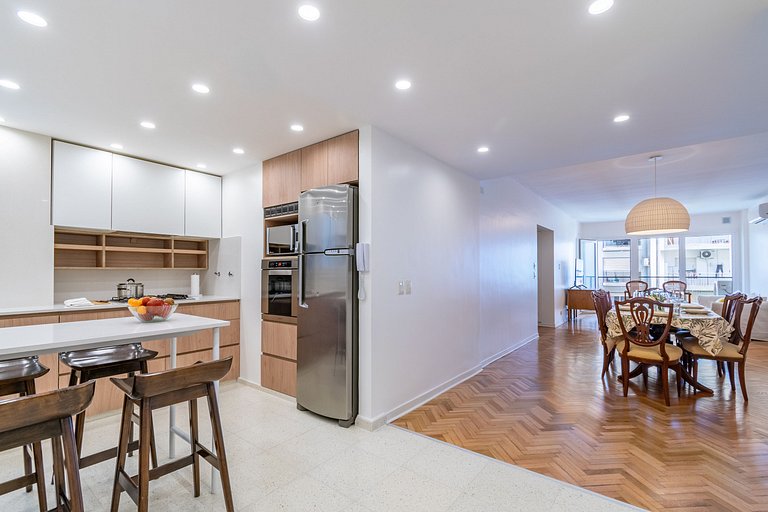 Amplio departamento para 5 | Familias | Recoleta