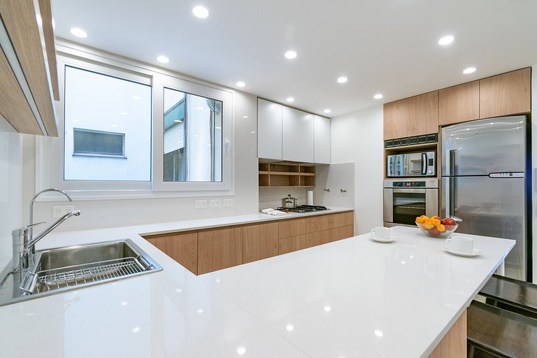 Amplio departamento para 5 | Familias | Recoleta