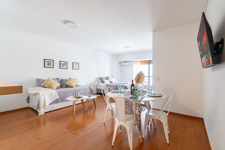 Calido estudio Av Las Heras, Recoleta | 4 Personas