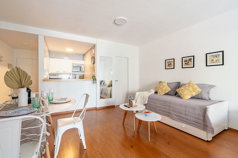 Calido estudio Av Las Heras, Recoleta | 4 Personas