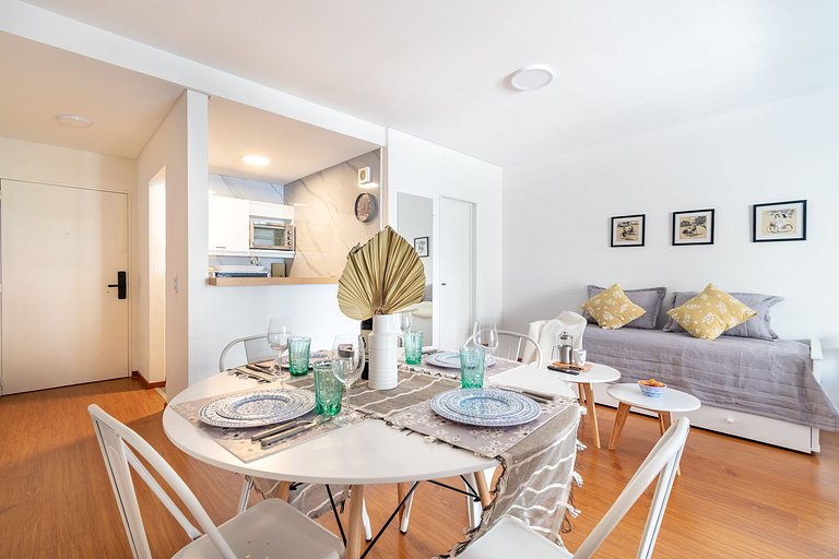 Calido estudio Av Las Heras, Recoleta | 4 Personas