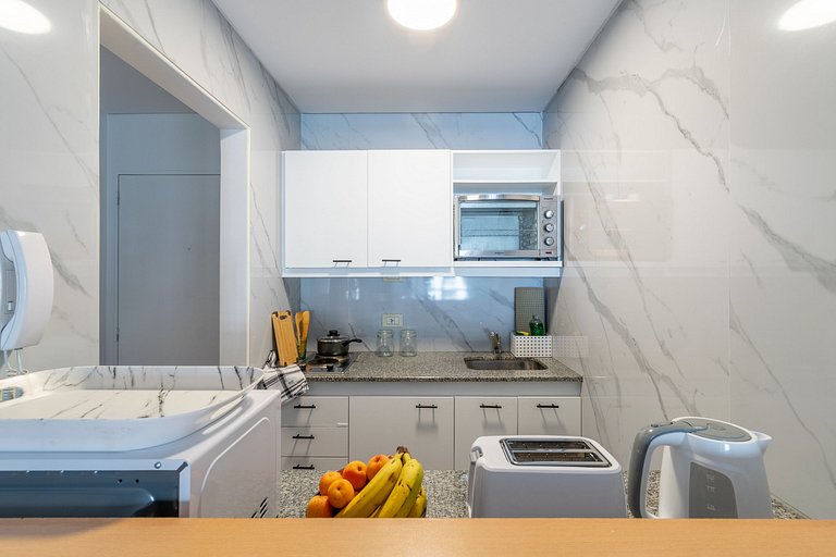 Calido estudio Av Las Heras, Recoleta | 4 Personas
