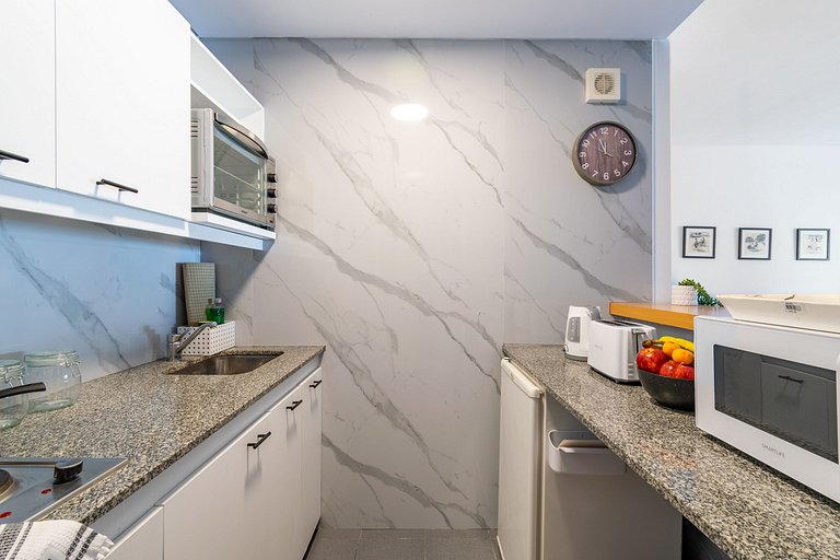 Calido estudio Av Las Heras, Recoleta | 4 Personas