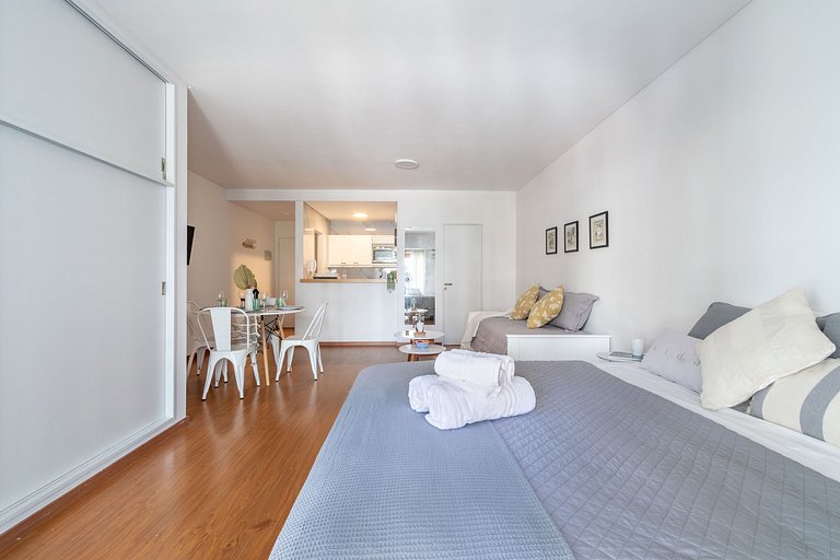 Calido estudio Av Las Heras, Recoleta | 4 Personas