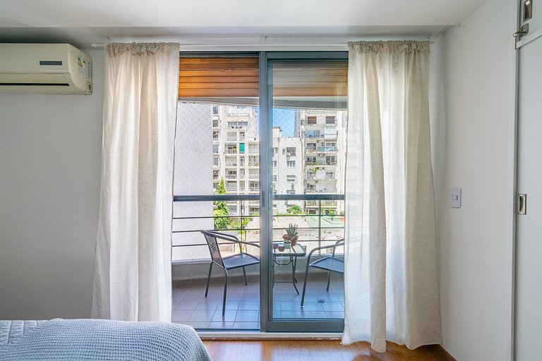 Calido estudio Av Las Heras, Recoleta | 4 Personas