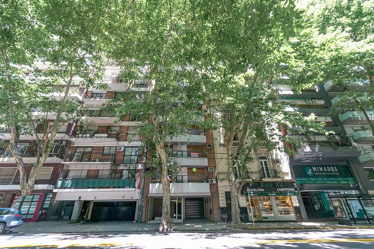 Calido estudio Av Las Heras, Recoleta | 4 Personas