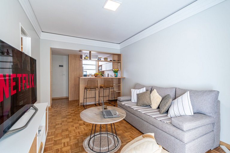 Departamento cálido y céntrico para 3 personas