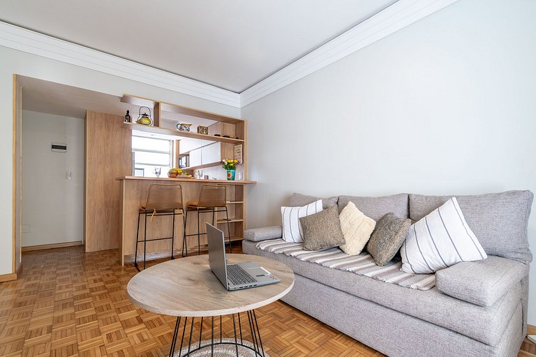 Departamento cálido y céntrico para 3 personas