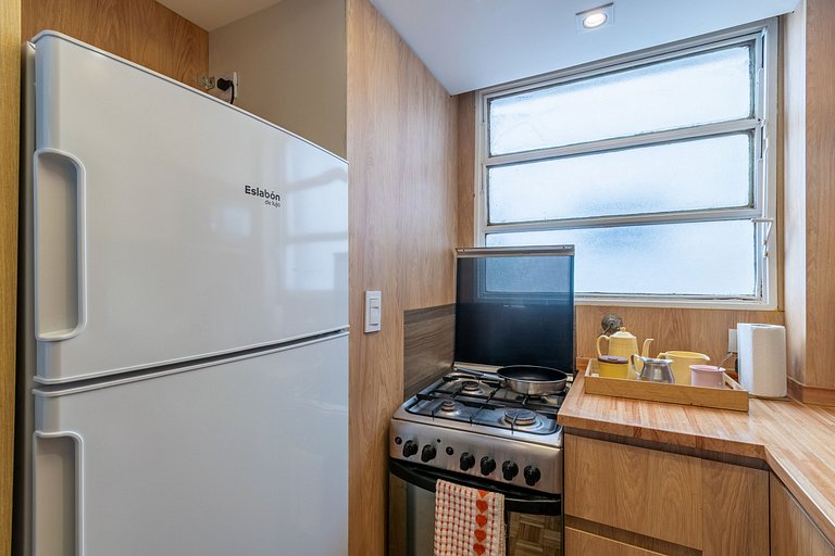 Departamento cálido y céntrico para 3 personas