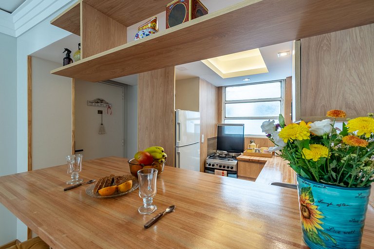 Departamento cálido y céntrico para 3 personas