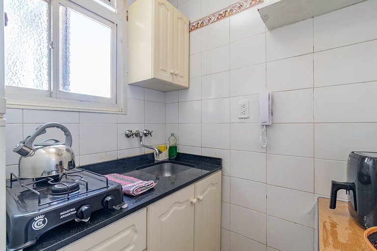 Calido y sencillo departamento para 2 | Palermo