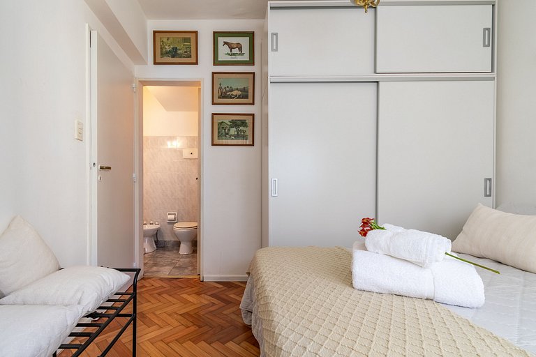 Calido y sencillo departamento para 2 | Palermo