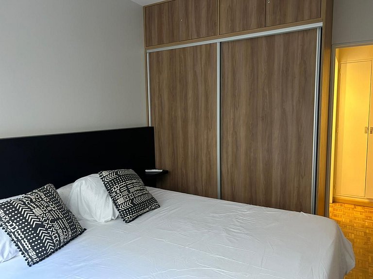 Moderno 2 amb remodelado con patio en Recoleta