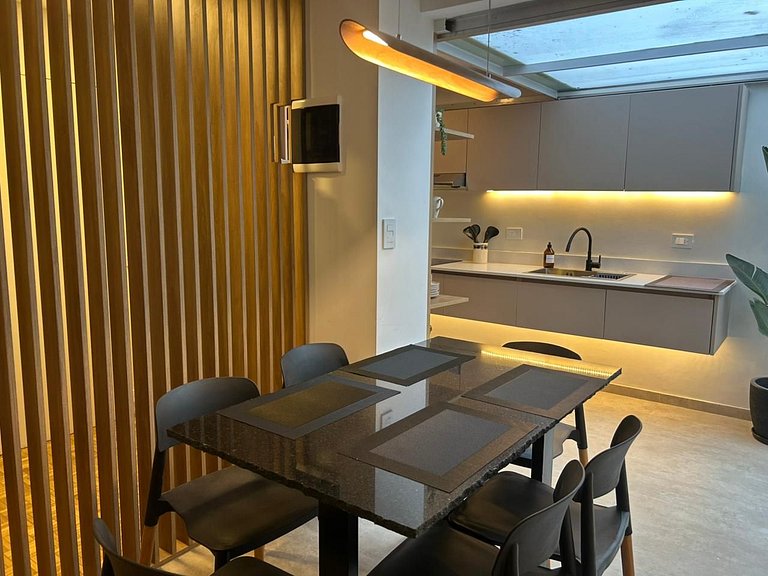 Moderno 2 amb remodelado con patio en Recoleta