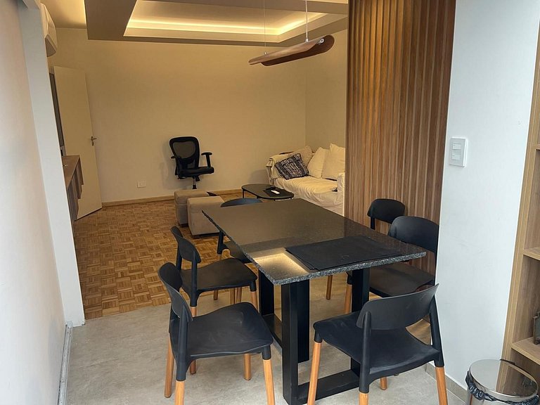 Moderno 2 amb remodelado con patio en Recoleta