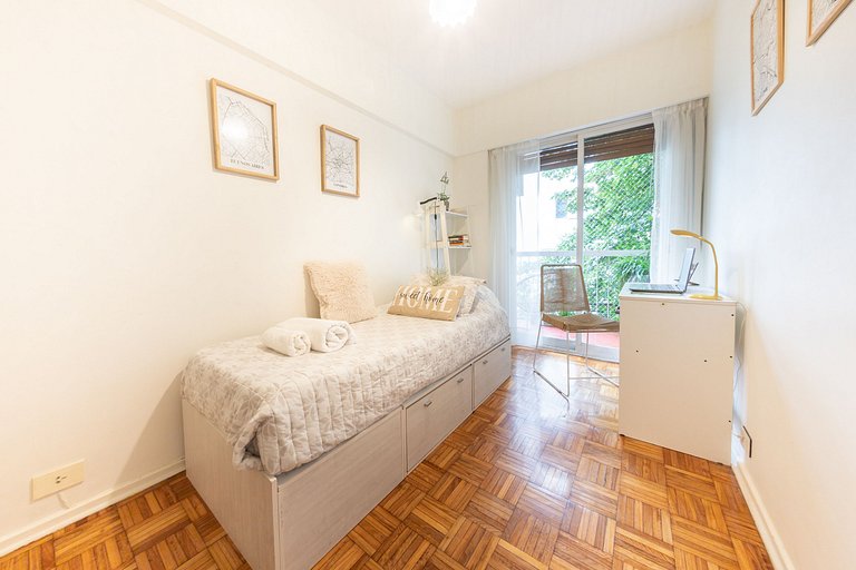 Departamento 2 dormitorios | Vista Verde |Recoleta