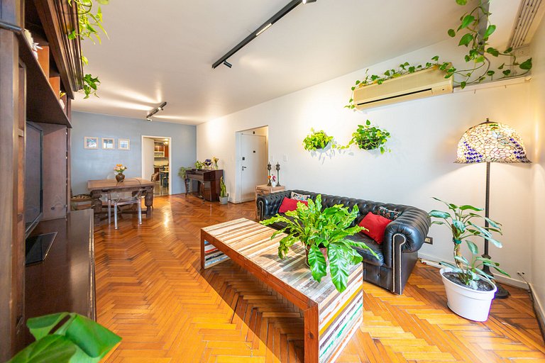 Departamento con mucha vida | 117 m2 en Recoleta
