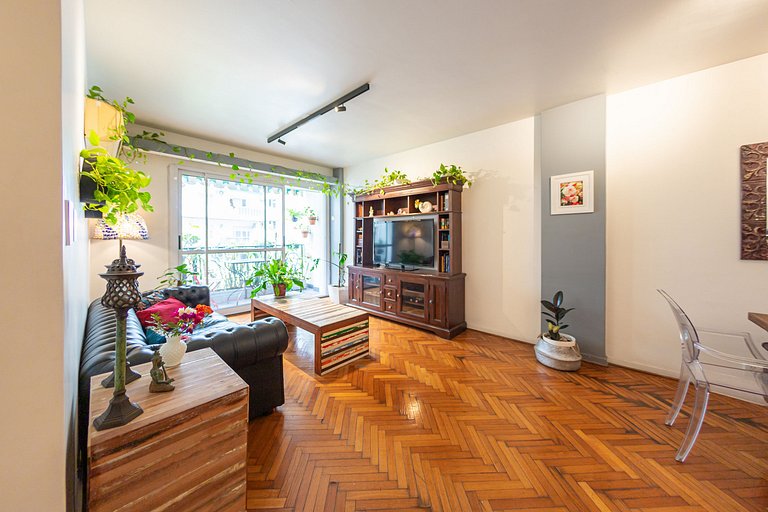 Departamento con mucha vida | 117 m2 en Recoleta