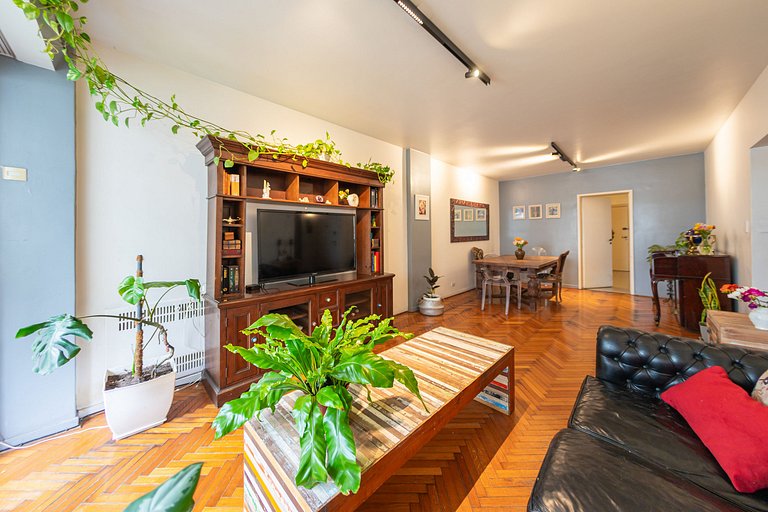 Departamento con mucha vida | 117 m2 en Recoleta