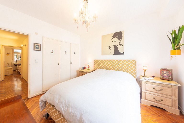 Departamento con mucha vida | 117 m2 en Recoleta